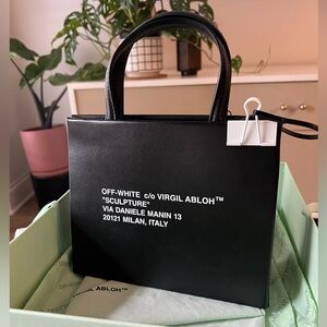 Off-White Mini Box Bag w/box and tags